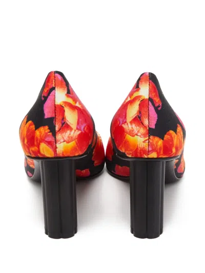 Pre-owned Ferragamo 110mm Badia Pumps In Black