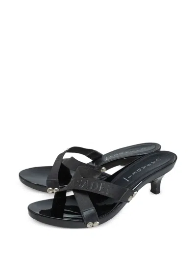 Pre-owned Casadei Vintage  60mm Cross-strap Sandals