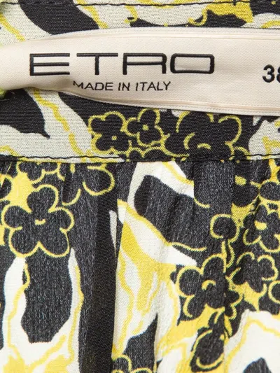 Pre-owned Etro Floral-print Skirt