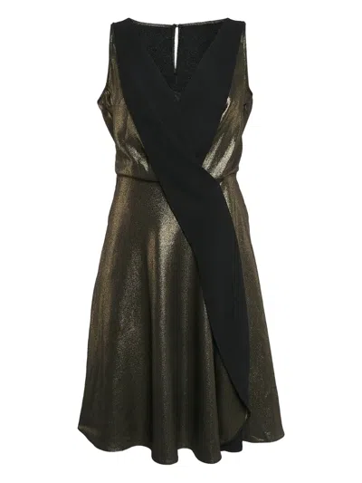 Pre-owned Temperley London  Metallic Wrap Dress