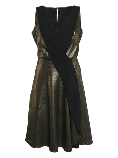 Pre-owned Temperley London  Metallic Wrap Dress