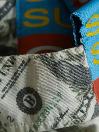 Pre-owned Balenciaga Dollar Bills-print Button-up Shirt