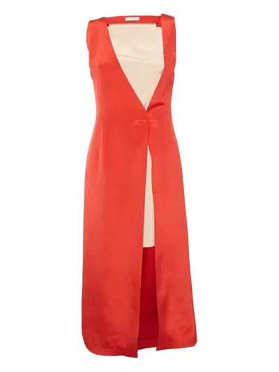 Pre-owned Barbara Casasola  Satin Dress