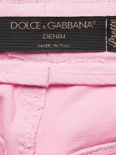 Pre-owned Dolce & Gabbana Logo-patch Jeans