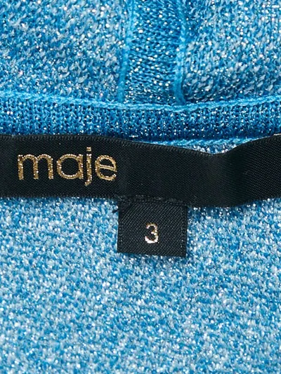 Pre-owned Maje  Gradient Zip-up Hoodie