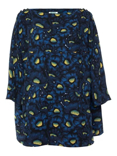 Pre-owned Kenzo Abstract-pattern Print Blouse