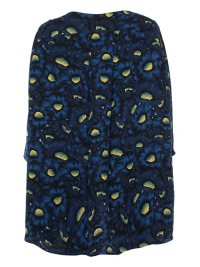 Pre-owned Kenzo Abstract-pattern Print Blouse