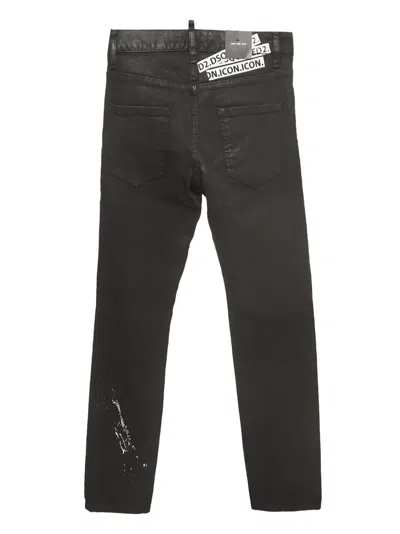 Pre-owned Dsquared2  Paint-splattered Jeans