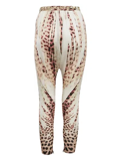 Pre-owned Just Cavalli  Leopard-print Joggers