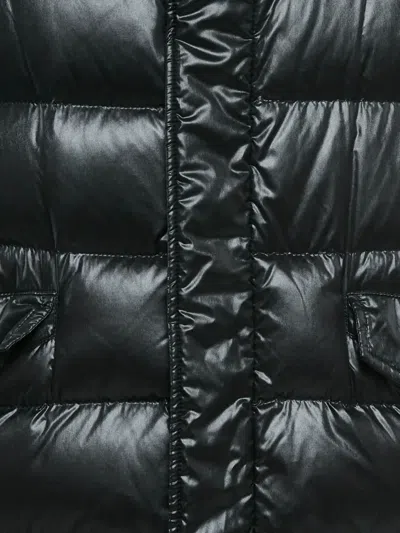 Pre-owned Dolce & Gabbana Hooded Down Coat In Black