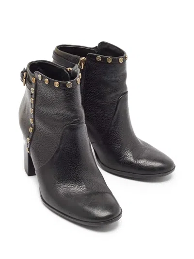 Pre-owned Tory Burch  90mm Mae Studded Ankle Boots