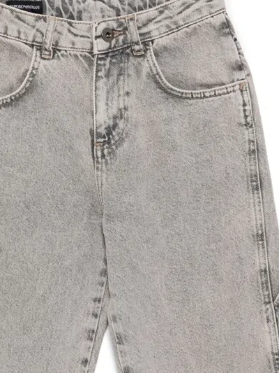 Emporio Armani Five-pocket Jeans In Gray