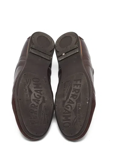 Pre-owned Ferragamo Suede Low-top Sneakers