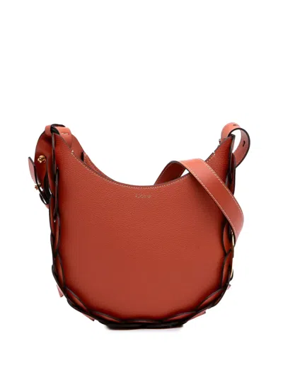 Pre-owned Chloé 2020 Small Grained Calfskin Darryl Hobo Crossbody Bag