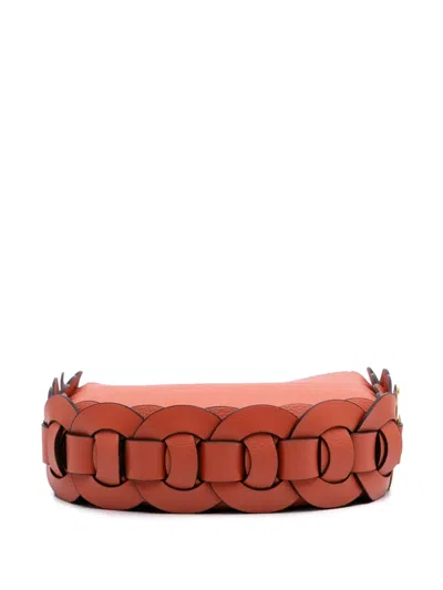 Pre-owned Chloé 2020 Small Grained Calfskin Darryl Hobo Crossbody Bag