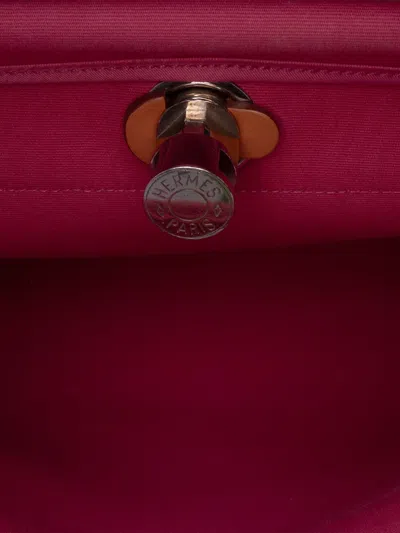 Pre-owned Hermes 2012 Toile Herbag Zip 31 Satchel