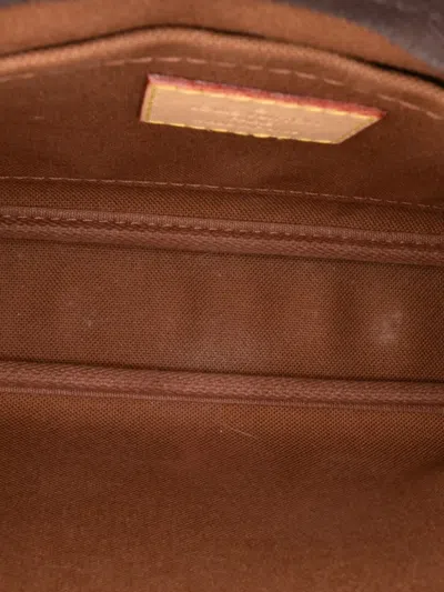 Pre-owned Louis Vuitton 2020 Monogram Multi Pochette Accessoires Satchel In Brown