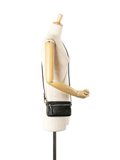 Pre-owned Burberry 2000-2017 Mini Grainy Calfskin Rossett Crossbody Bag