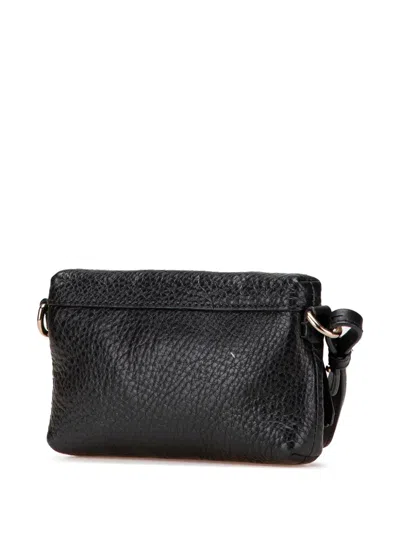 Pre-owned Burberry 2000-2017 Mini Grainy Calfskin Rossett Crossbody Bag