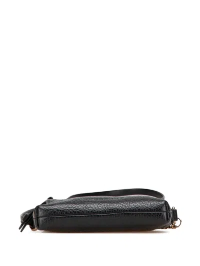 Pre-owned Burberry 2000-2017 Mini Grainy Calfskin Rossett Crossbody Bag