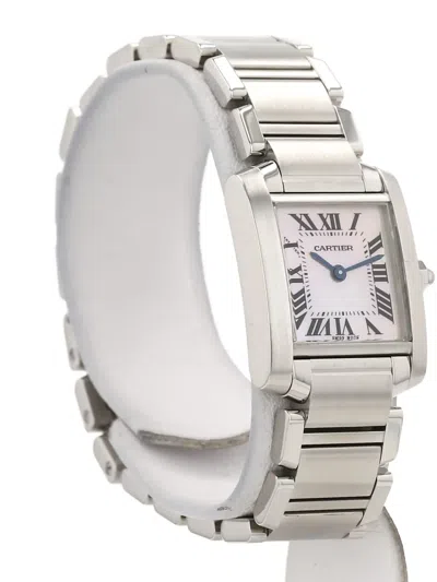 Pre-owned Cartier 2000  Tank Française 25mm