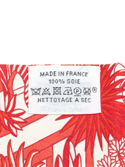 Pre-owned Hermes 2000-2025 Animapolis Silk Twilly Scarf Scarves