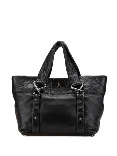 Pre-owned Chanel 2006-2008 Small Reissue Lambskin 8 Knots Tote Bag