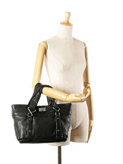 Pre-owned Chanel 2006-2008 Small Reissue Lambskin 8 Knots Tote Bag