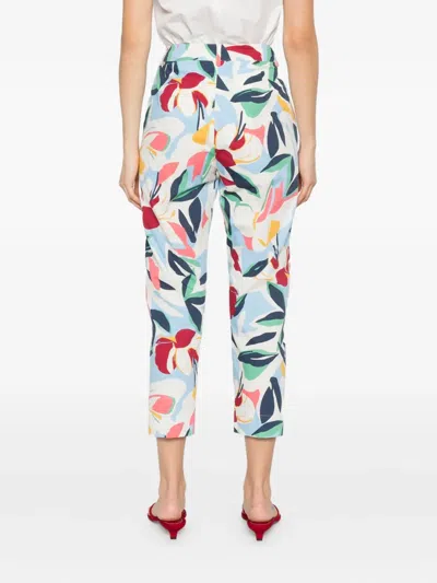 Pennyblack Floral-print Trousers In Multi