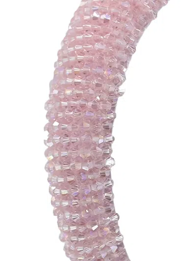 Mimi Tutu Gemstone-embellished Headband In Pink