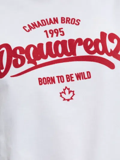 Dsquared2 Short-sleeved T-shirt In White