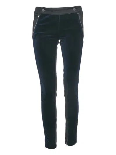 Pre-owned Stella Mccartney Velvet Jeans In Black