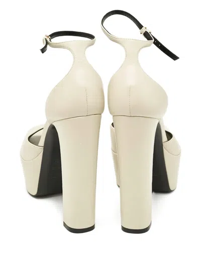 Pre-owned Saint Laurent 140mm Jodie Platform Sandals