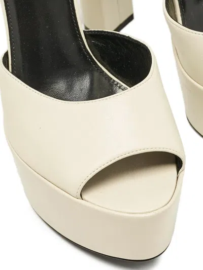 Pre-owned Saint Laurent 140mm Jodie Platform Sandals
