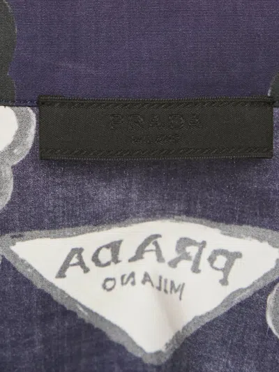 Pre-owned Prada Cotton Shirt In Blue