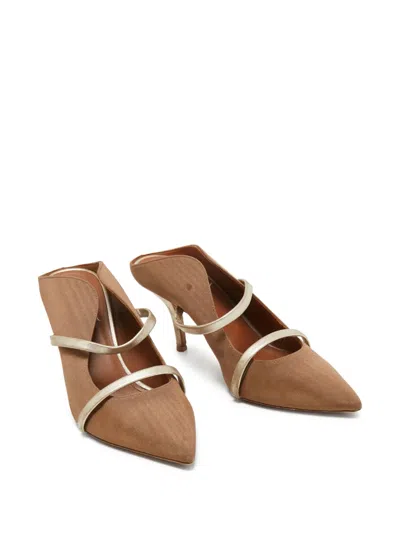 Pre-owned Malone Souliers  80mm Maureen Pointed-toe Mules