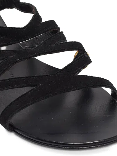 Pre-owned Giuseppe Zanotti Vintage  Suede Flat Sandals