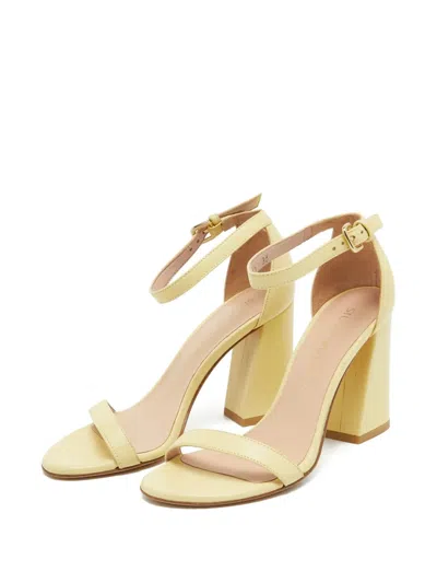 Pre-owned Stuart Weitzman 90mm Block-heel Sandals