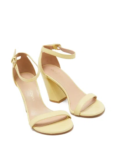 Pre-owned Stuart Weitzman 90mm Block-heel Sandals
