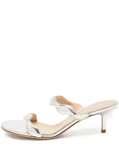 Pre-owned Gianvito Rossi  60mm Wavy Heeled Sandals