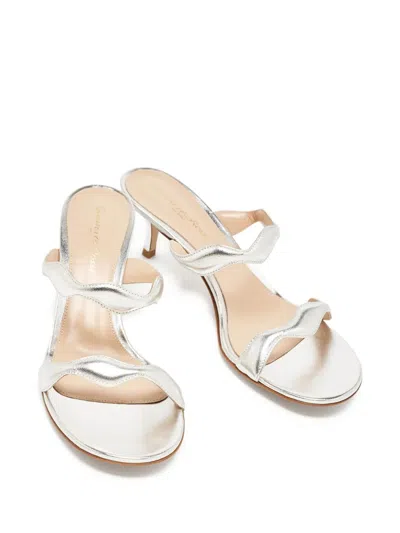 Pre-owned Gianvito Rossi  60mm Wavy Heeled Sandals