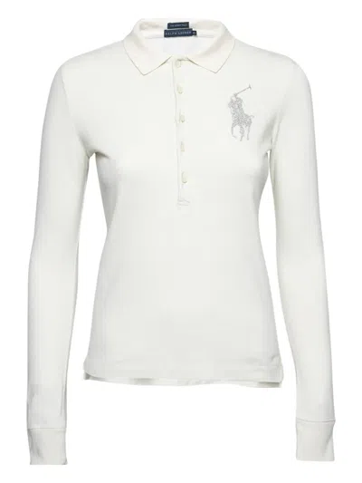Pre-owned Polo Ralph Lauren Vintage  Long-sleeve Polo Shirt