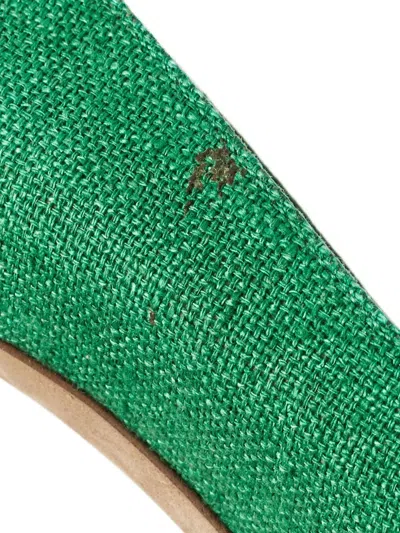 Pre-owned Sergio Rossi Vintage  100mm Canvas Pumps
