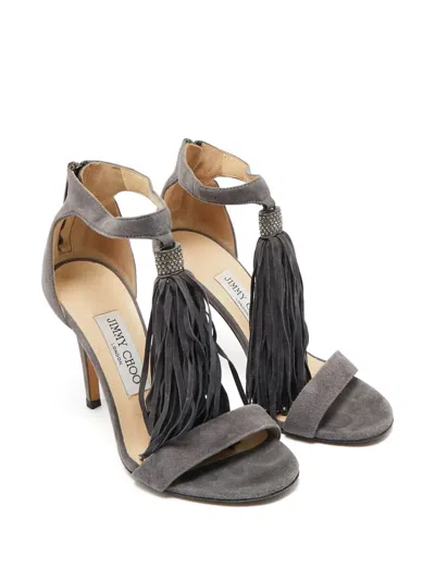 Pre-owned Jimmy Choo 120mm Viola Sandals