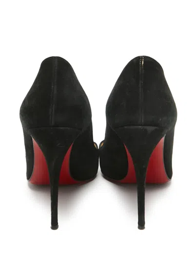 Pre-owned Christian Louboutin 110mm Suede Pumps