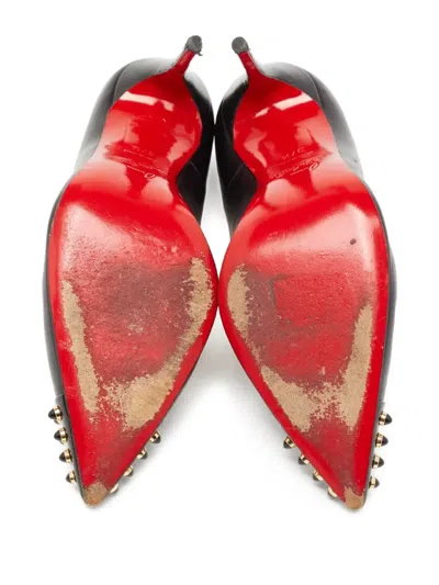 Pre-owned Christian Louboutin 115mm Cabo Leather Pumps