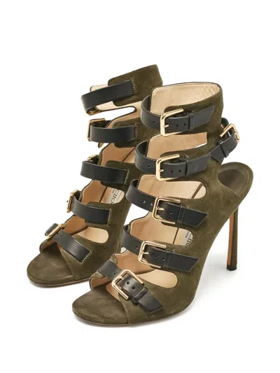 Pre-owned Jimmy Choo 110mm Trick Sandals