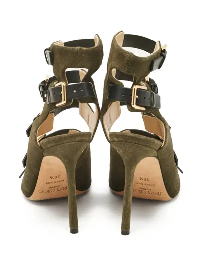 Pre-owned Jimmy Choo 110mm Trick Sandals