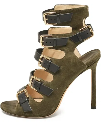 Pre-owned Jimmy Choo 110mm Trick Sandals