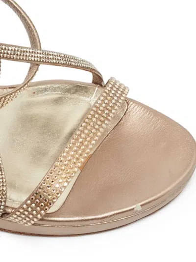 Pre-owned Stuart Weitzman  100mm Strappy Sandals